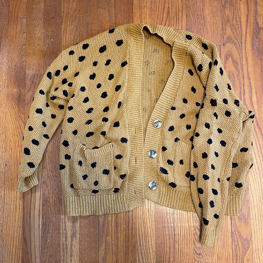 Madewell polka dot sweater